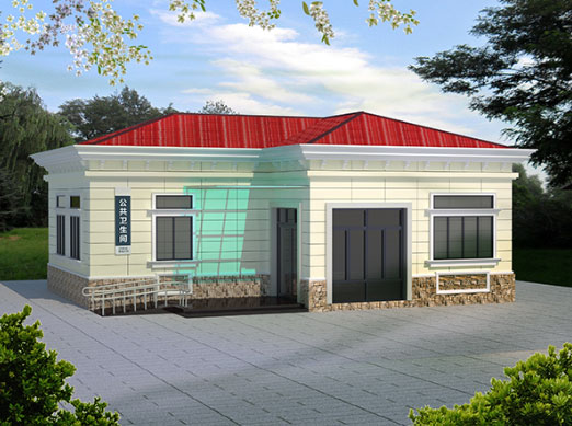 蕉岭现代都市型移动厕所